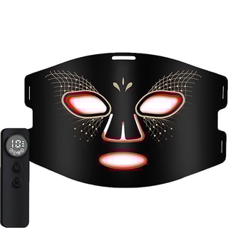 Máscara facial tátil tratamento luz LED de silicone