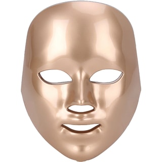 Máscara LED cuidados de rosto Dourado