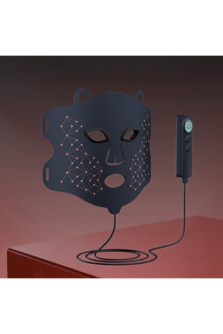 Máscara facial tátil tratamento luz LED de silicone