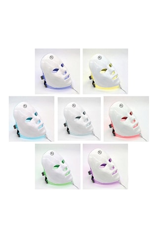 Máscara tátil com LED Branco