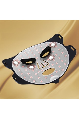 Máscara facial tratamento luz LED comando de silicone