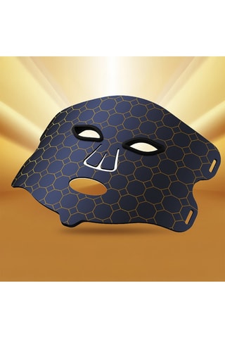 Máscara facial tratamento luz LED comando de silicone