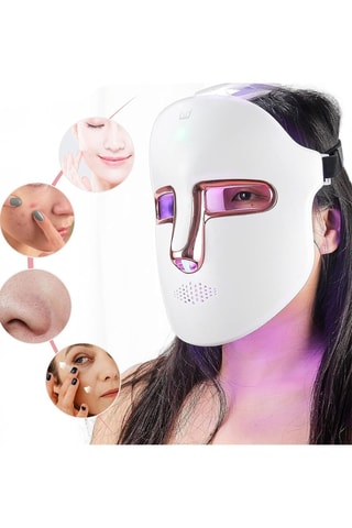 Máscara facial LED - Branco
