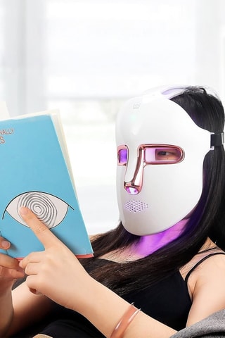 Máscara facial LED - Branco