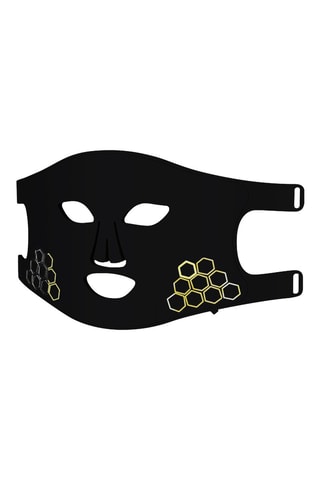 Máscara facial de tratamento com luz LED em silicone