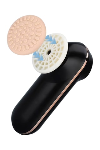 Massajador facial eletrónico - Preto