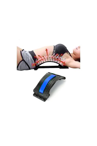 Massajador de costas Preto e azul