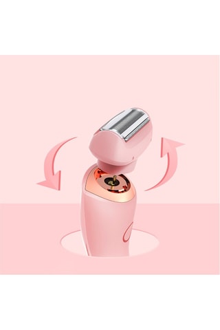 Máquina elétrica de barbear - Rosa