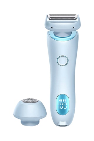 Máquina elétrica de barbear - Azul