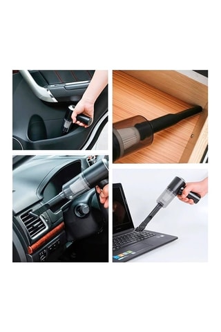 Aspirador Soprador 3 em 1 sem saco e sem fio - Filtro HEPA