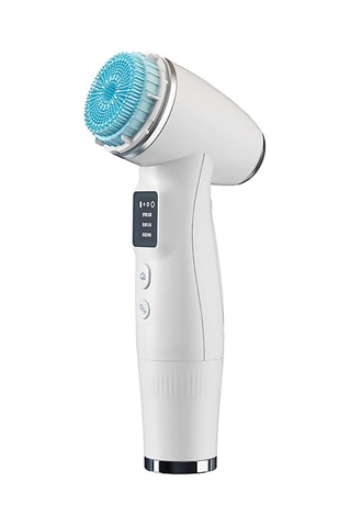 Escova elétrica de limpeza, esfoliante e massajador para o rosto