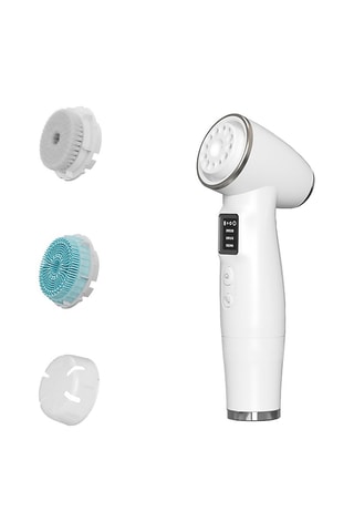 Escova elétrica de limpeza, esfoliante e massajador para o rosto