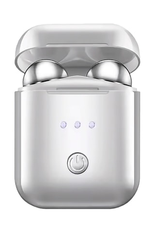 Máquina de massagem de ultrassons para o rosto - Prateado