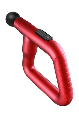Pistola de massagem muscular Fascia Gun J-30 - Vermelho