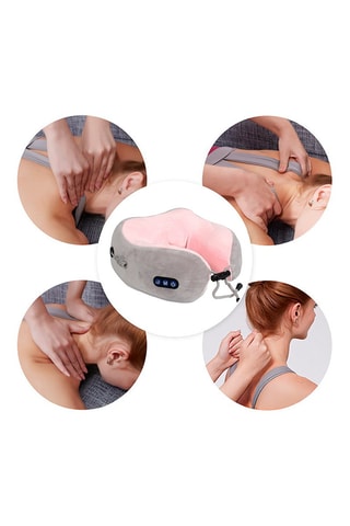Almofada massajadora cervical - 4 modos
