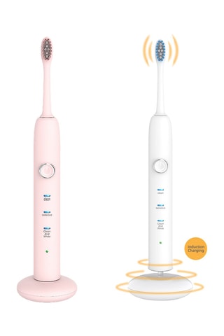 Escova de dentes elétrica 3 modos de escovagem