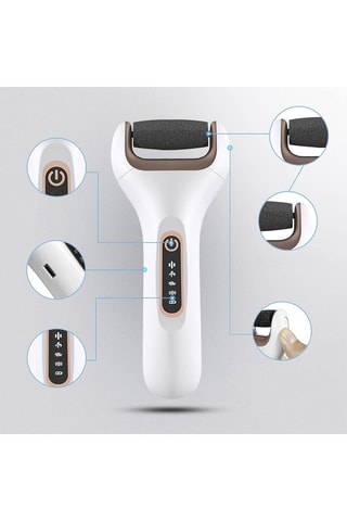 Râpe elétrica exfoliante Pés