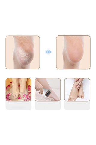 Râpe elétrica exfoliante Pés