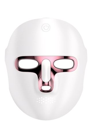 Máscara facial com luz LED - Branco