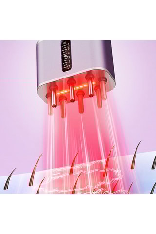 Aplicador de tratamento capilar com luz vermelha