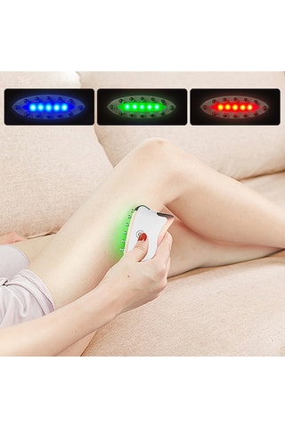 Aparelhos de massagem - Microcorrente EMS & fototerapia Rosto & corpo