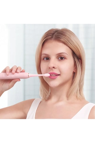Escova de dentes elétrica sem fio 5 modos de cuidados inteligentes