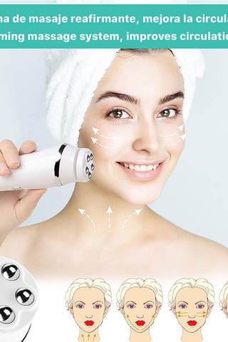 Escova de limpeza para o rosto 4 pontas - Turquesa