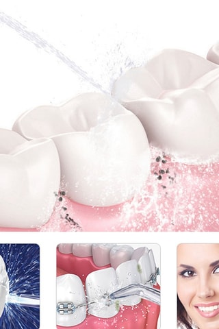 Irrigador bocal com 2 cabeças Branco - 230 ml