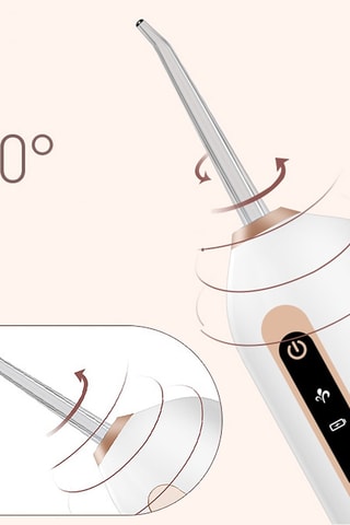 Irrigador bocal com 2 cabeças Branco - 230 ml