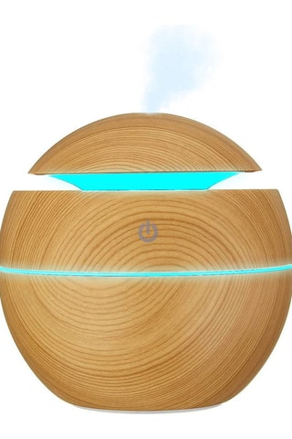 Humidificador LED Castanho ­ 130 ml