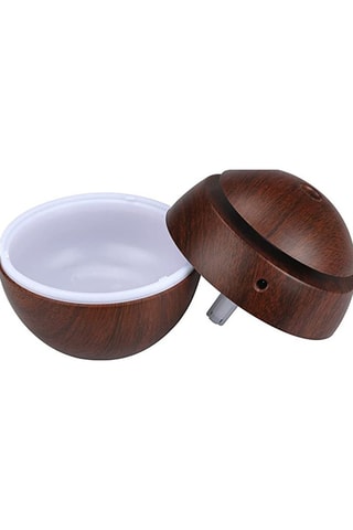 Humidificador LED Castanho escuro - 130 ml