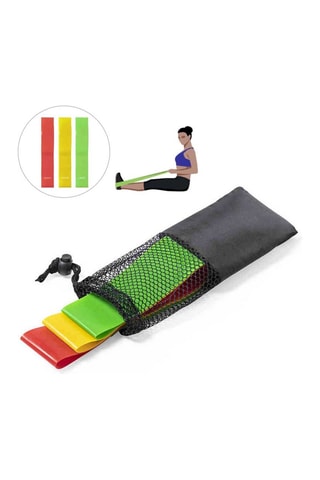 3 faixas elásticas fitness