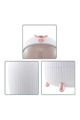 Arrumação de cosméticos formato médio - Verde