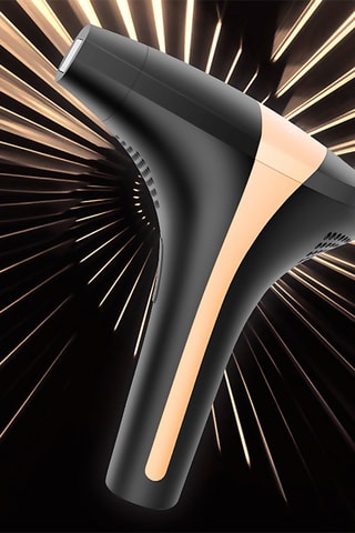 Depiladora com luz pulsada Preto