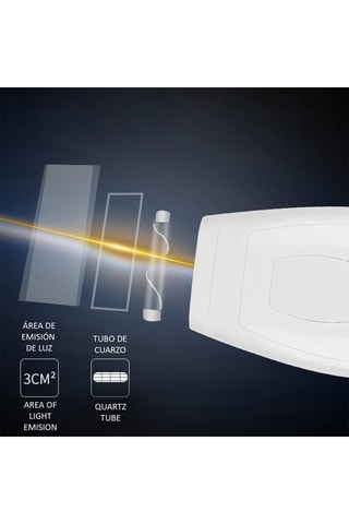 Depilador com luz pulsada T14 250000 flashs