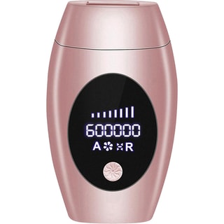 Depilador de luz pulsada IPL 8 níveis - Dourado-rosa