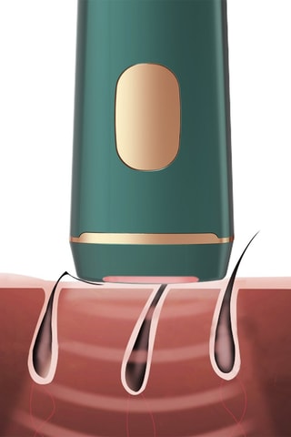 Depilador de luz pulsada - Corpo - Turquesa -