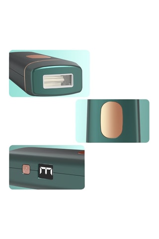 Depilador de luz pulsada - Corpo - Turquesa -