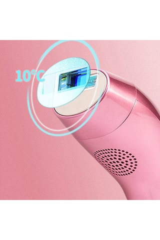 Depiladora de luz pulsada Preto