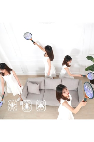 Raquete anti-mosquitos