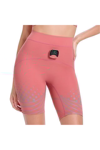 Calções de ciclista inteligentes EMS - Rosa