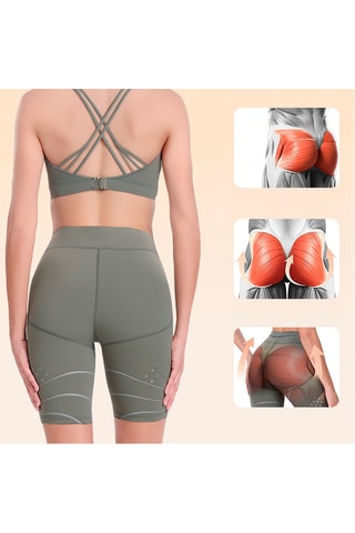 Calções de ciclista inteligentes EMS - Azul