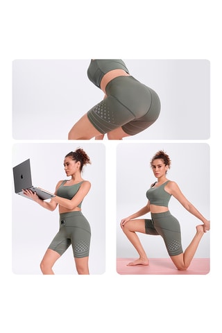 Calções de ciclista inteligentes EMS - Azul