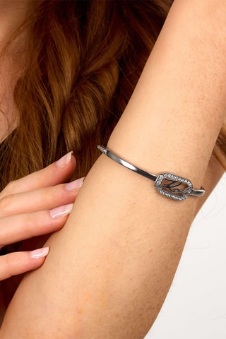 Bracciale bangle - Argentato