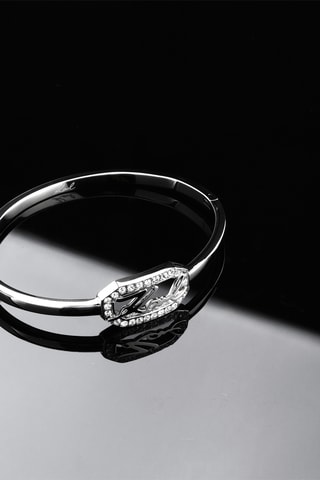 Bracciale bangle - Argentato