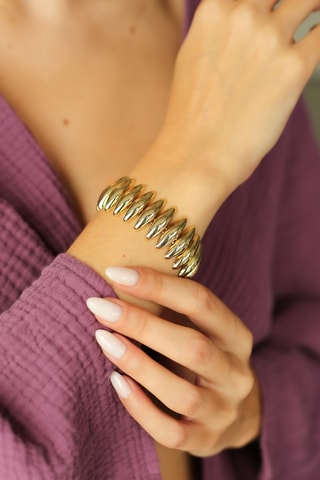 Pulsera - Chapado en oro amarillo