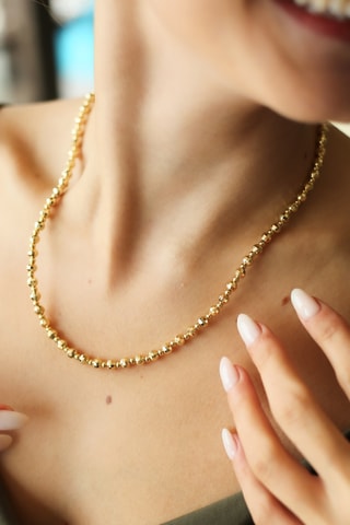 Collar - Chapado en oro amarillo