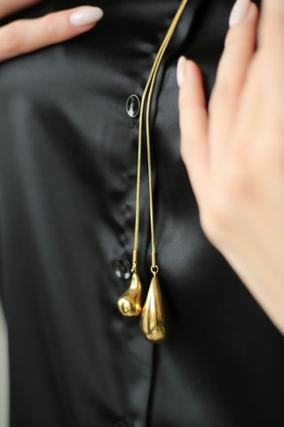 Collar - Chapado en oro amarillo 