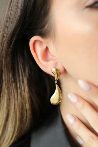 Pendientes - Chapado en oro amarillo