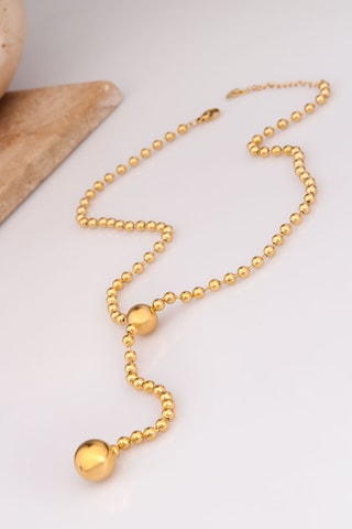 Collar - Chapado en oro amarillo 